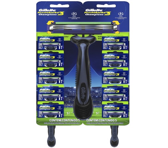 Aparador de Barbear Gillette Prest3 Champions