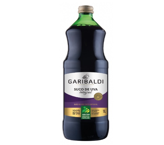 Suco Garibaldi Sabor Uva Integral 1L