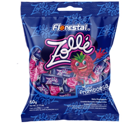 BALA FLORESTAL ZOLLE FRAMBOESA