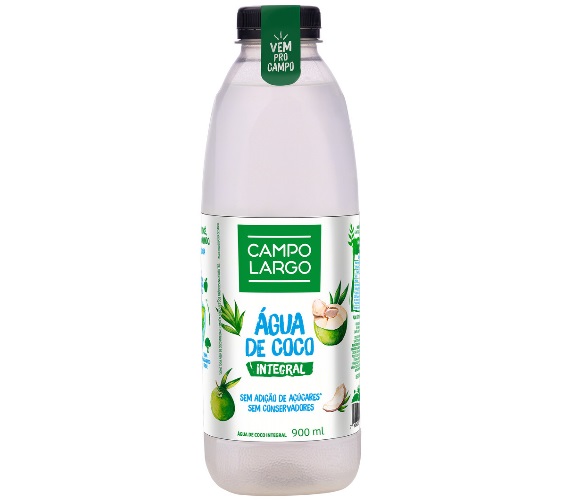 Água de Coco Campo Largo Integral Garrafa 900ml