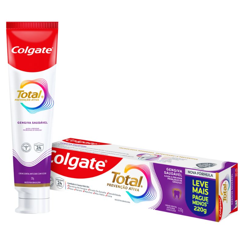 CR DT COLGATE TOTAL PREV ATIVA GENG SAUD