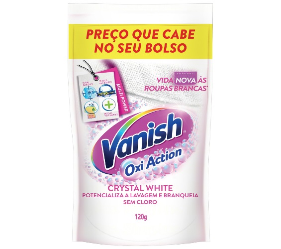 Tira Manchas Vanish Oxi Action Cristal Sachê 120g