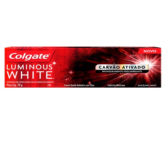 CR DT COLGATE LUMINOUS WHITE CARVAO ATIV