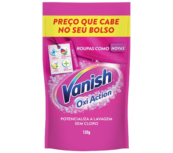 Tira Manchas em Pó Vanish Oxi Action Sachê 120g