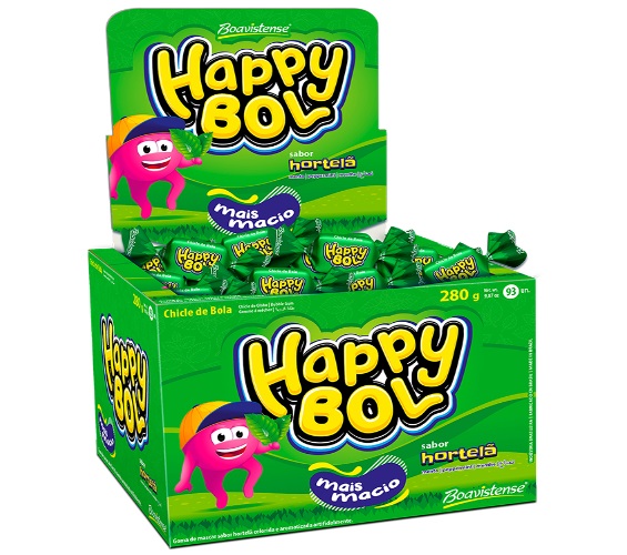 CHICLE FLORESTAL HAPPY BOL HORT