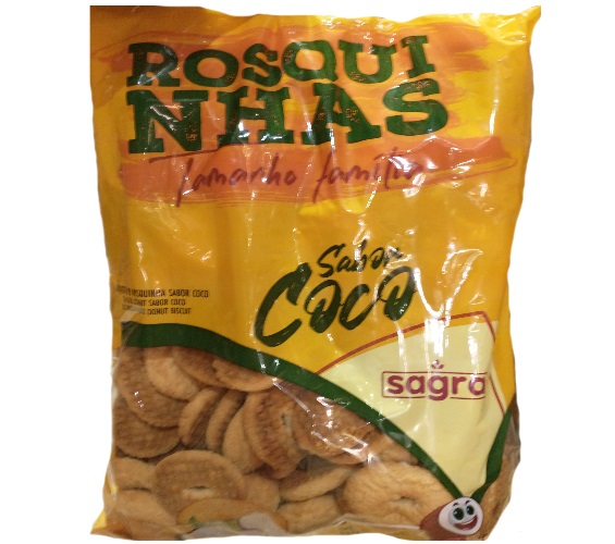 Biscoito Sagra Rosquinha de Coco 500g