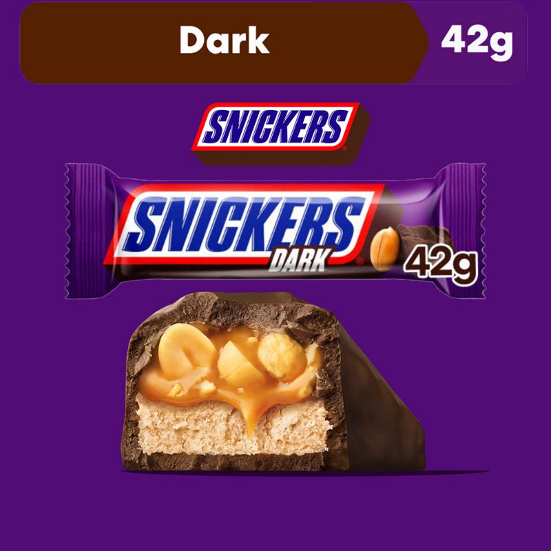 Chocolate Snickers Recheio Dark 42g