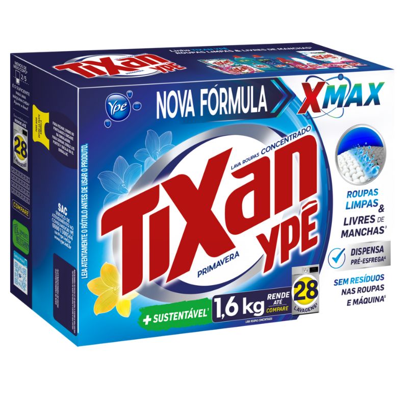LAVA ROUPA PO TIXAN PRIMAVERA CX
