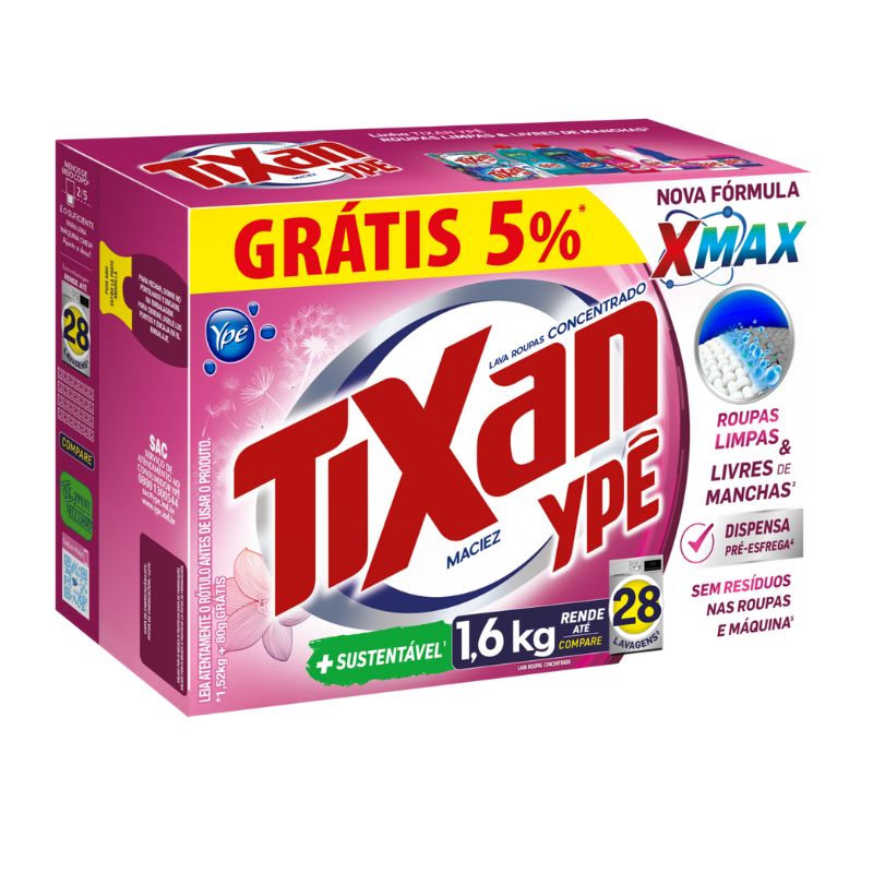 LAVA ROUPA PO TIXAN YPE MACIEZ GRT 5% CX