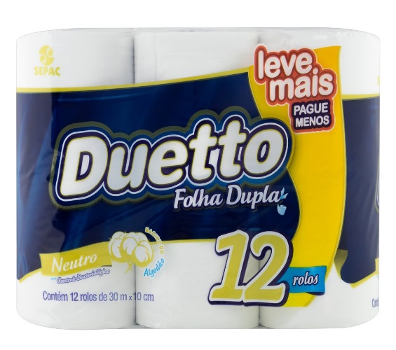 PAPEL HIG DUETTO FL DUPLA N 30M