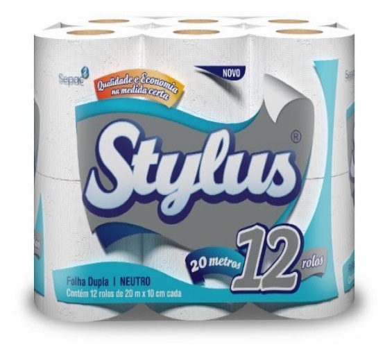 PAPEL HIG STYLUS FL DUPLA N 20M
