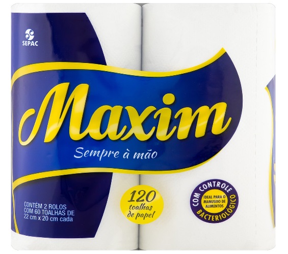 Toalha de Papel Maxim Folha Dupla 2UN