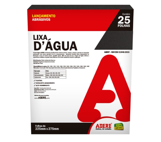LIXA ADERE AGUA 100 225X275