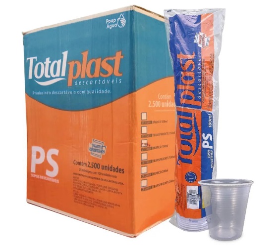 COPO DEC TOTALPLAST 180ML TR