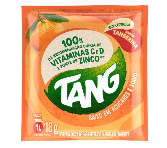 Refresco Tang sabor Tangerina 18g