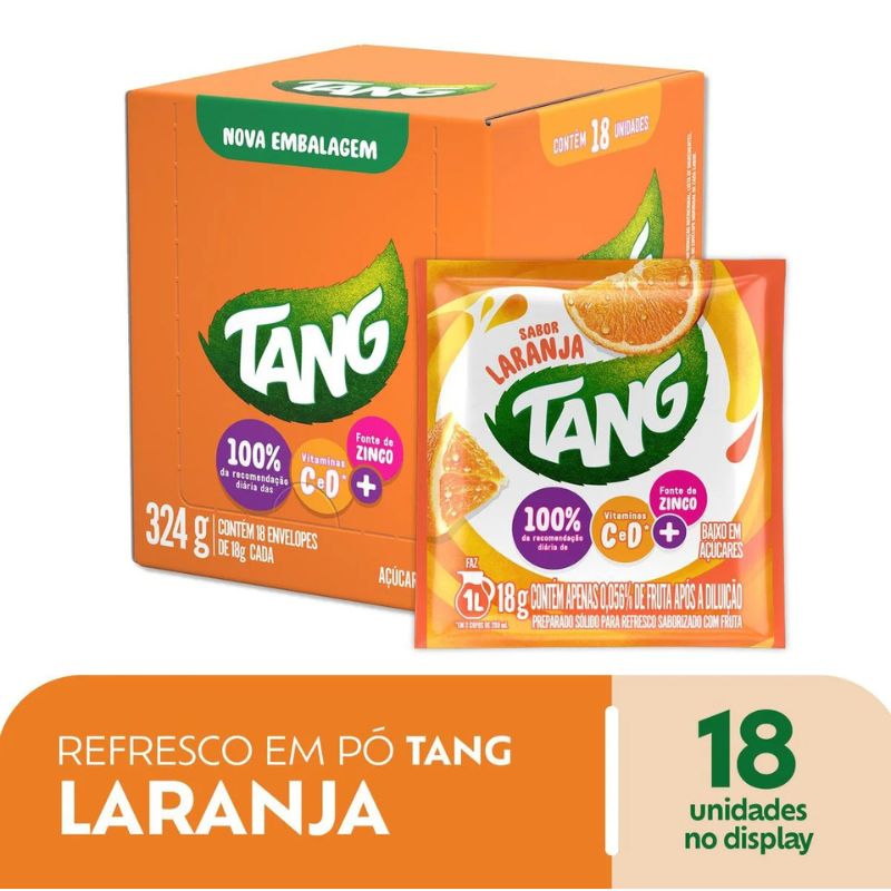 Refresco TANG sabor laranja