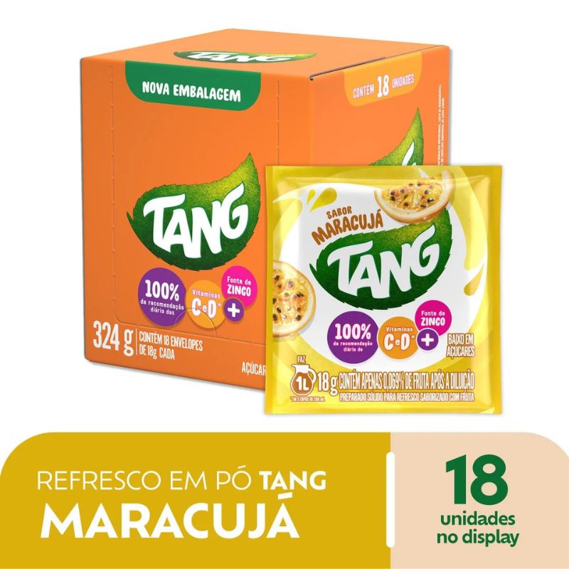 Refresco Tang Sabor Maracujá 18G