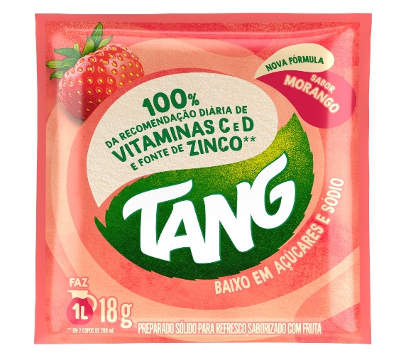 Refresco Tang Sabor Morango 18g