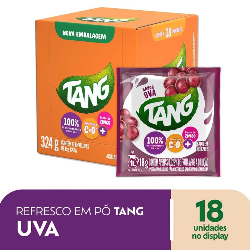 Refresco Tang Sabor Uva 18GR