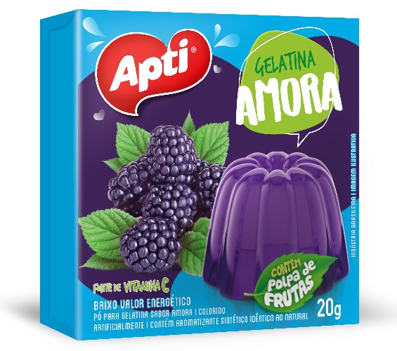 Gelatina Apti sabor Amora 20g