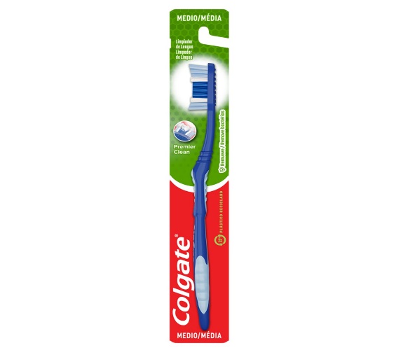 Escova Dental Colgate Premier Clean Médio