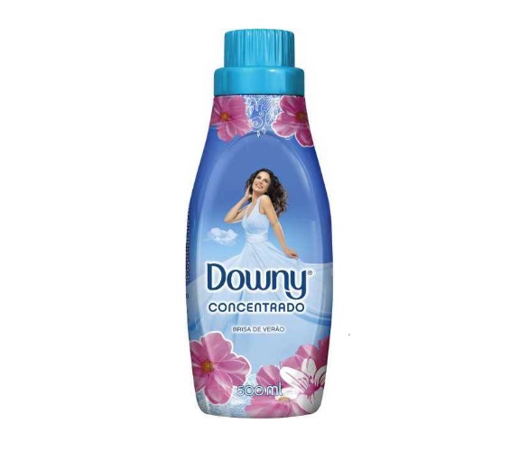 Amaciante de Roupa Concentrado Brisa de Verão Downy Frasco 500ml