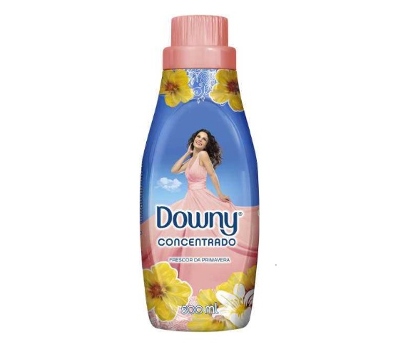 Amaciante de Roupa Concentrado Frescor da Primavera Downy Frasco 500ml