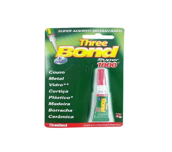 Adesivo Instantâneo Tradicional Three Bond Super 1000 2g