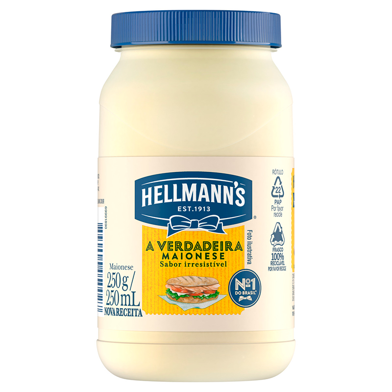 Maionese Hellmann's Pote 250g