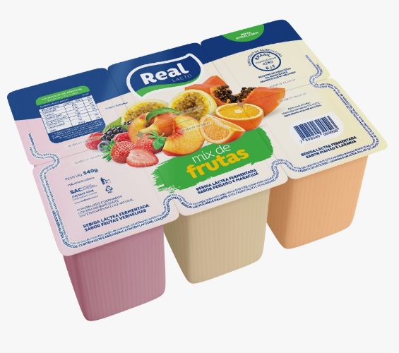 Bebida Láctea REAL Mix Sabores 540g