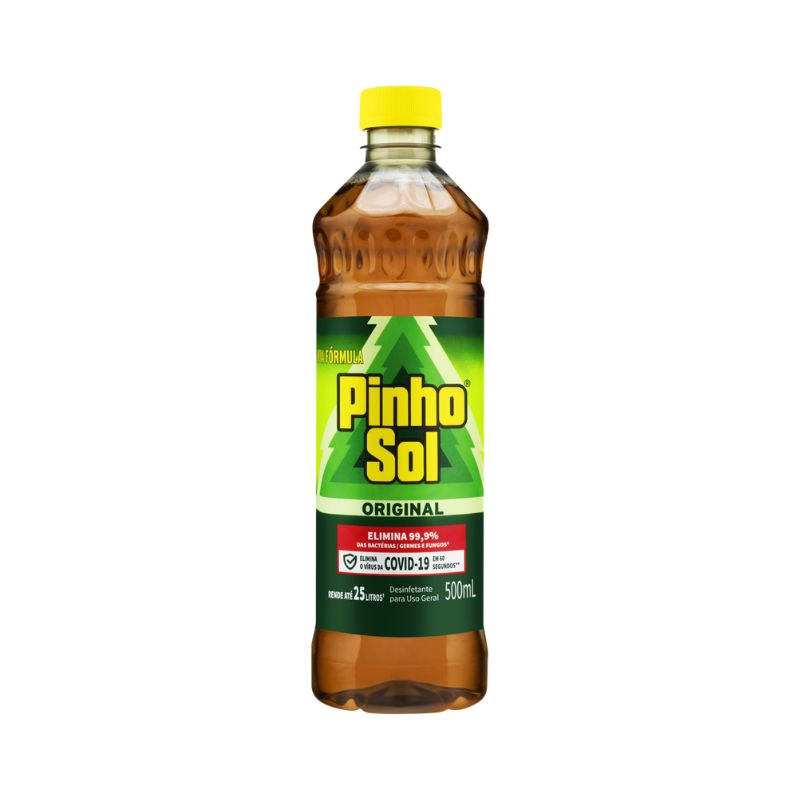 Desinfetante Multiuso Original Pinho Sol Frasco 500ml