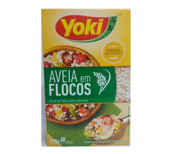 Aveia em Flocos Yoki Caixa 170g