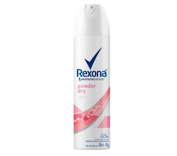 Antitranspirante Aerossol Powder Dry Rexona Motionsense 150ml