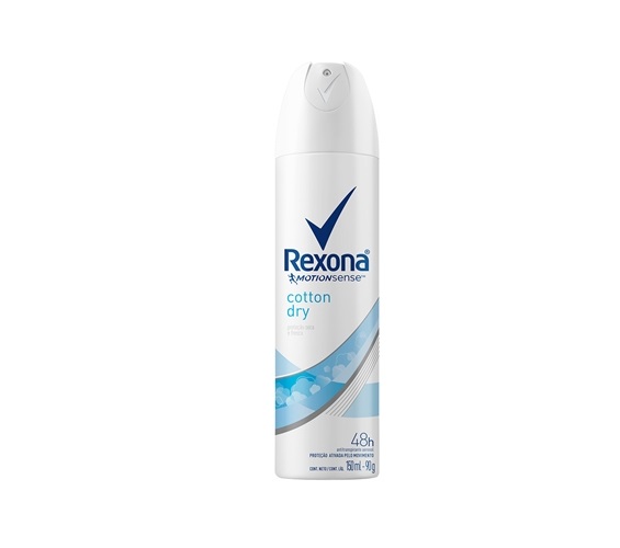 Antitranspirante Aerossol Cotton Dry Rexona Motionsense 150ml