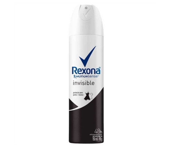 Antitranspirante Aerossol Woman Invisible Rexona Motionsense 150ml