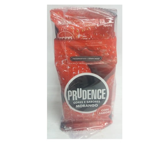 Preservativo Prudence Morango 3 Un