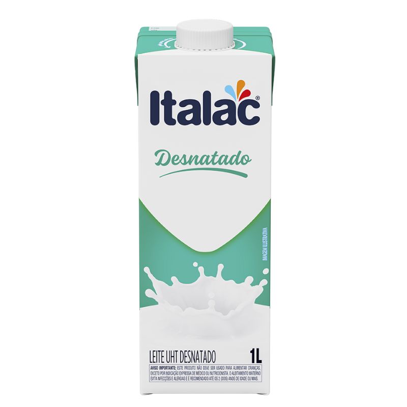 Leite Italac Desnatado 1L