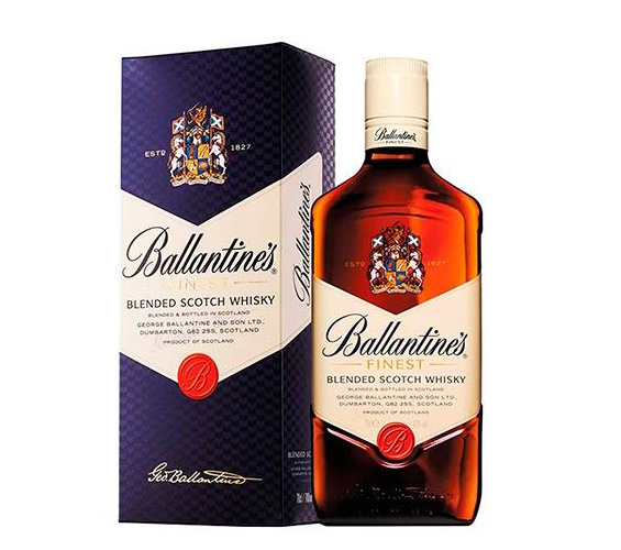 Whisky Escocês Blended Finest Ballantine s Garrafa 750ml