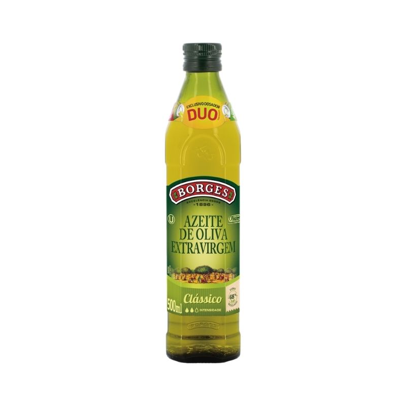 Azeite de Oliva Extra Virgem Clássico Espanhol Borges Vidro 500ml