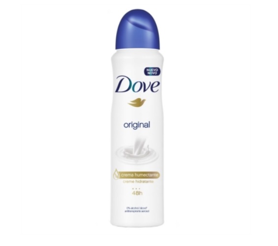 Antitranspirante Aerossol Original Dove 150ml
