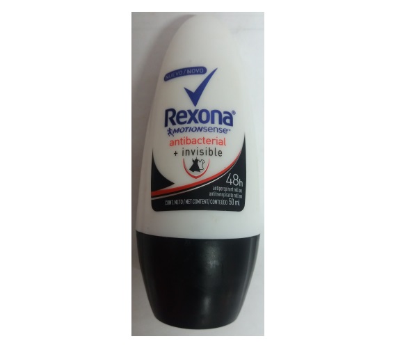 Antitranspirante Roll-On Antibacterial e Invisible Rexona Motionsense 50ml