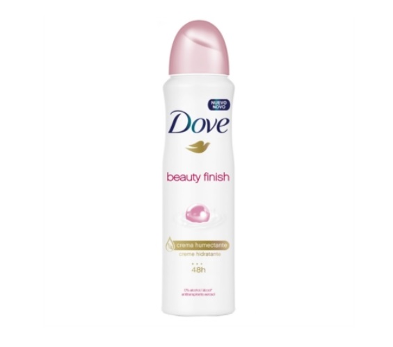 Antitranspirante Aerossol Beauty Finish Dove 150ml