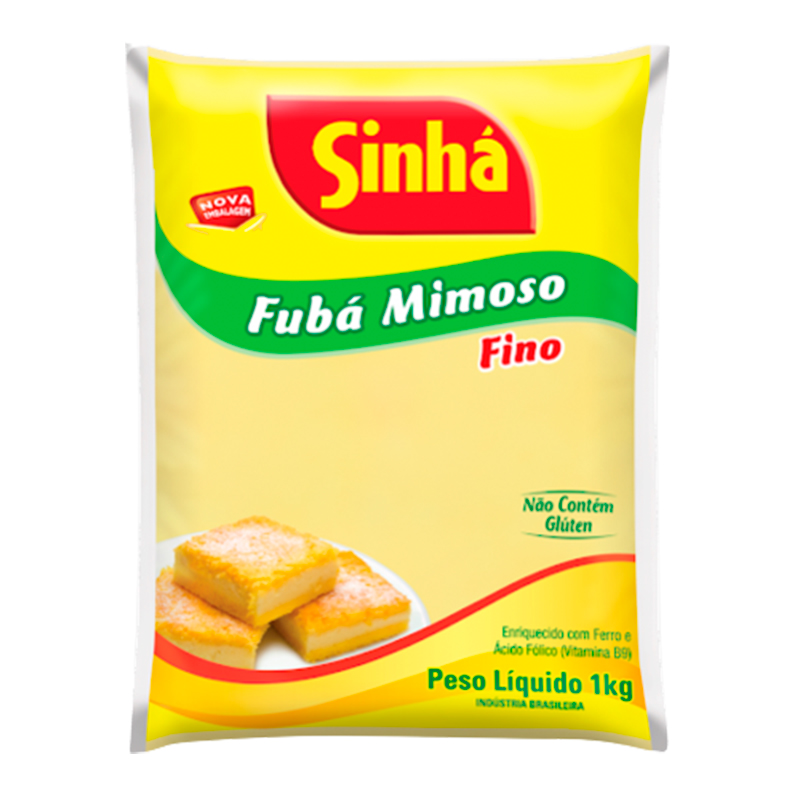 Fubá Sinha Mimoso Fino 1KG