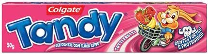 Gel Dental Infantil com Flúor Tutti Frutti Colgate Tandy Caixa 50g