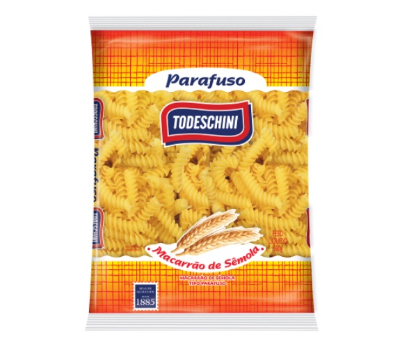 Macarrão Todeschini Sêmola Parafuso 500g