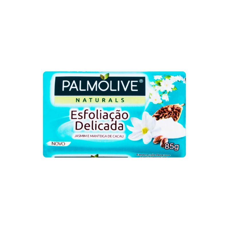 Sabonete em Barra Esfoliação Delicada Palmolive Naturals Cartucho 85g