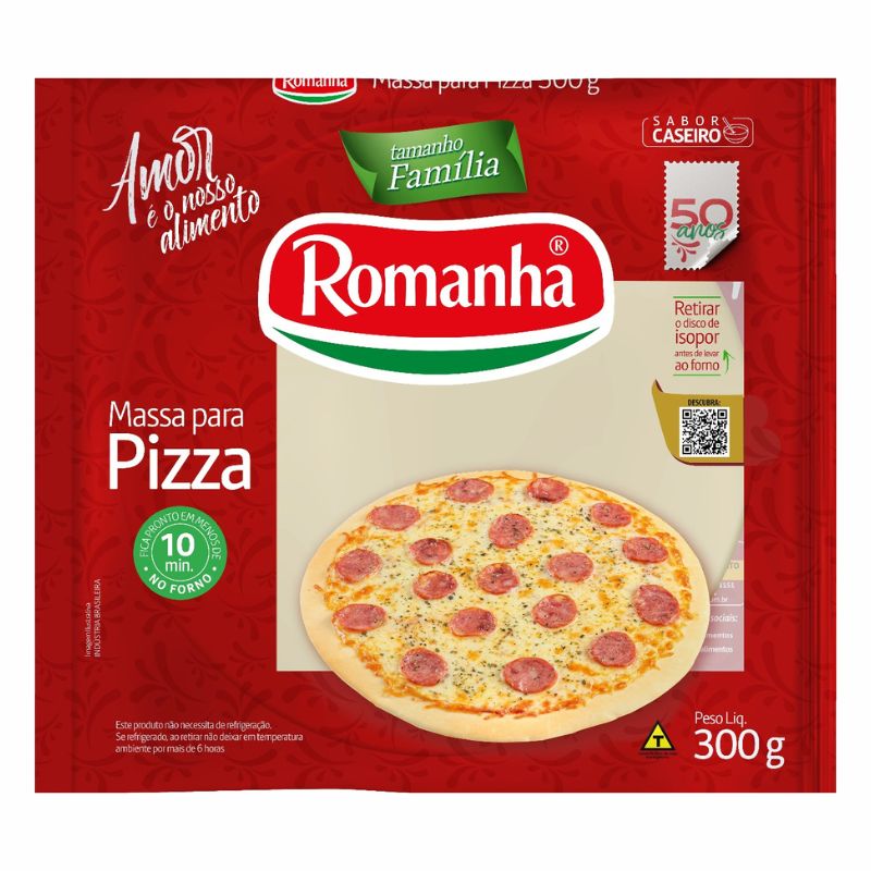 Pizza Romanha Família 270g