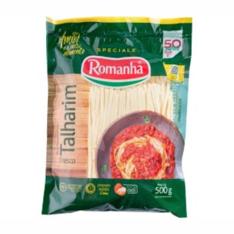 MASSA ROMANHA TALHARIM FRESCO