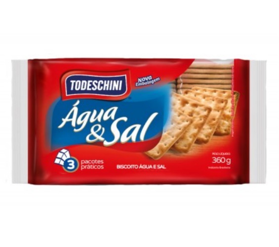 Biscoito Todeschini Água e Sal 360g