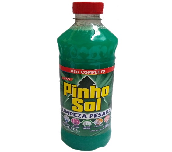Limpador Limpeza Pesada Eucalipto Pinho Sol Frasco 500ml